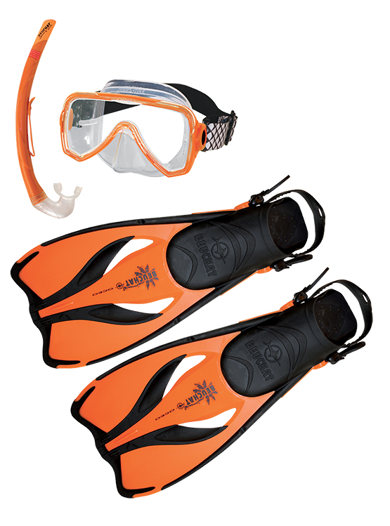 Beuchat Junior Oceo Mask/Snorkel/Fin Set